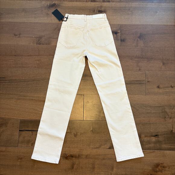 RE/DONE Women's Originals 70's Straight Jeans Vintage White size 24 193-3W7STRT - Picture 6 of 8